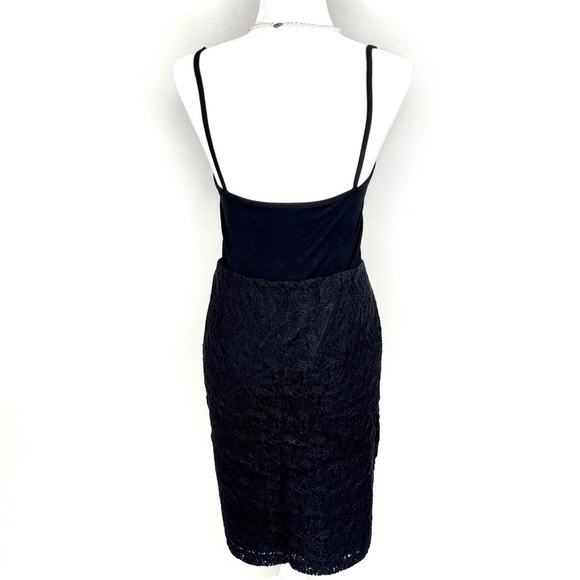 DressBarn Black Lace Skirt Petite 16 Plus size - Picture 13 of 13